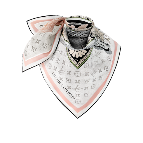 Khăn Lụa Vuông Malles Merveilleuses 90 . in Đồ Nữ's Phụ kiện Khăn lụa collections by Louis Vuitton (Thu phóng sản phẩm)