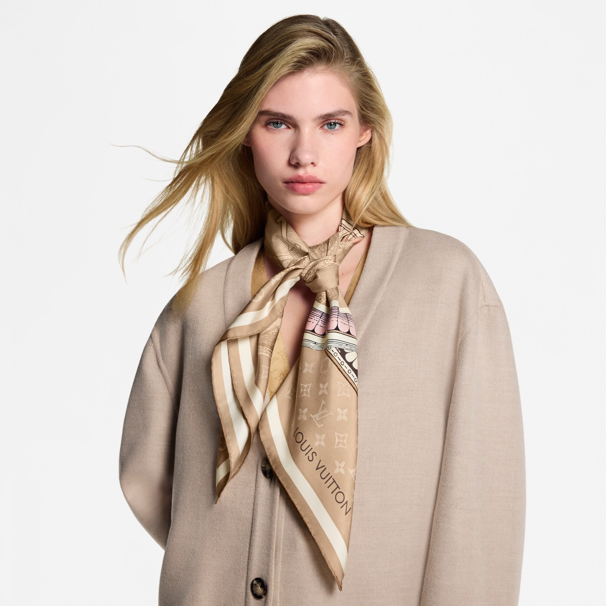 Khăn Lụa Vuông Malles Merveilleuses 90 . in Đồ Nữ