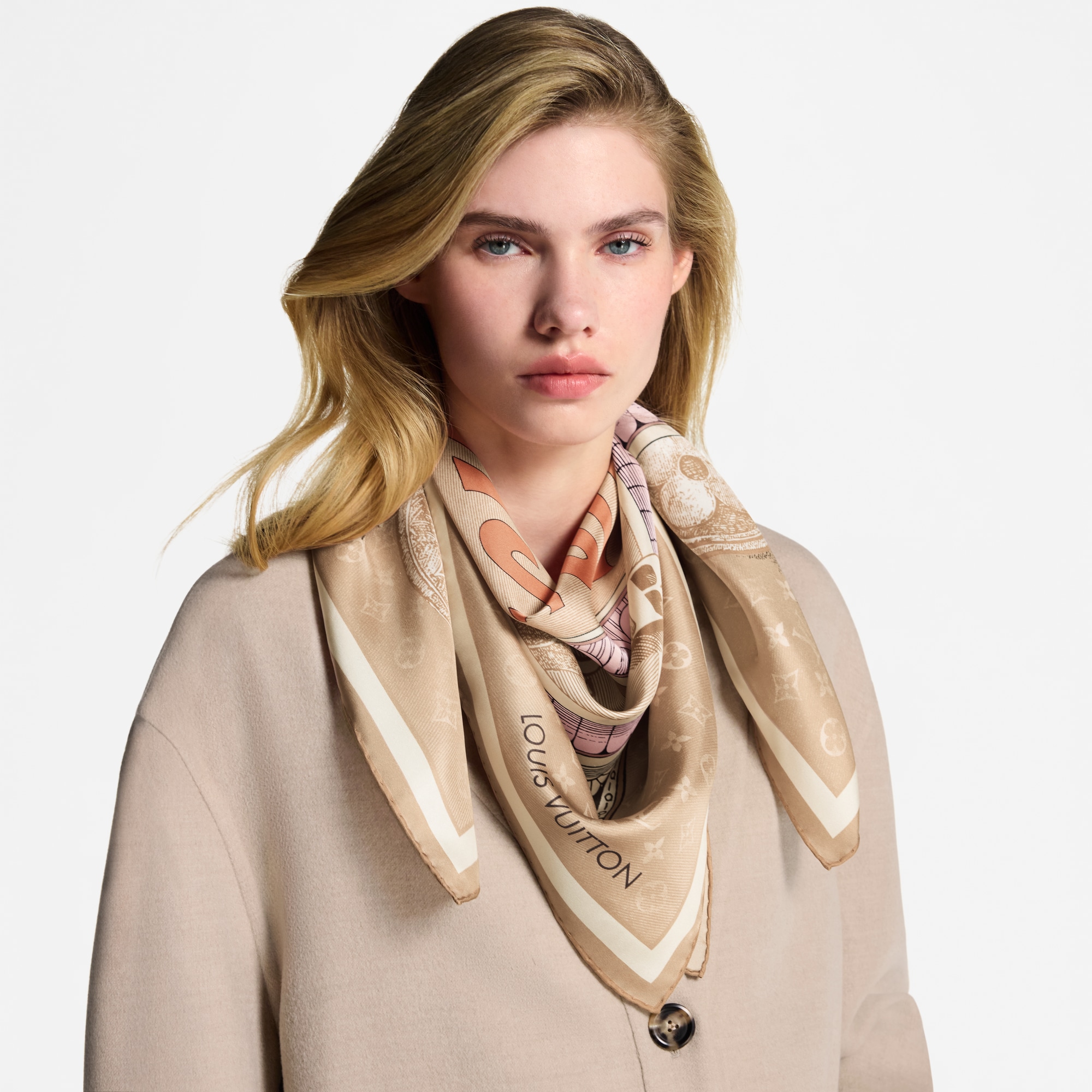 Khăn Lụa Vuông Malles Merveilleuses 90 . in Đồ Nữ