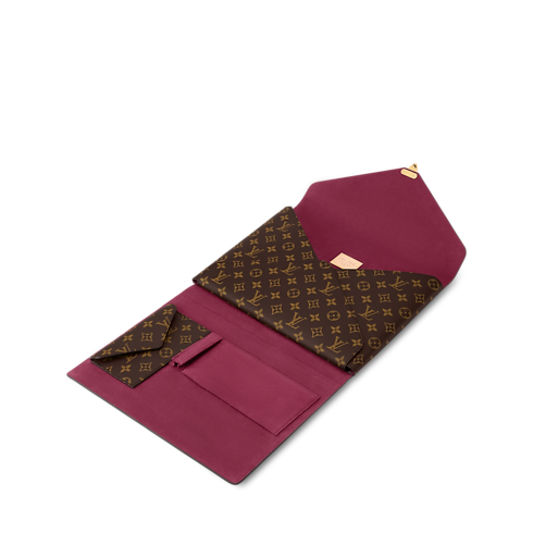 Bìa Hồ Sơ Mark . in Rương, Phụ kiện du lịch và Trang trí nội thất's Văn phòng phẩm Sổ tay, túi đựng bút và đồ dùng văn phòng collections by Louis Vuitton (Thu phóng sản phẩm)