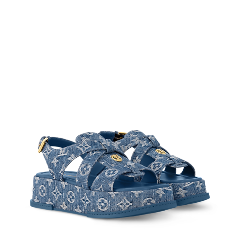 Xăng-đan Maya in Đồ Nữ's Giày Xăng-đan và Giày đế cói collections by Louis Vuitton (Thu phóng sản phẩm)