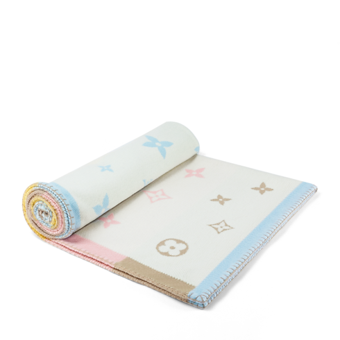 Chăn Họa Tiết Meli-Melo . in Quà tặng và dịch vụ cá nhân hóa's Quà tặng cho Em bé } collections by Louis Vuitton (Thu phóng sản phẩm)