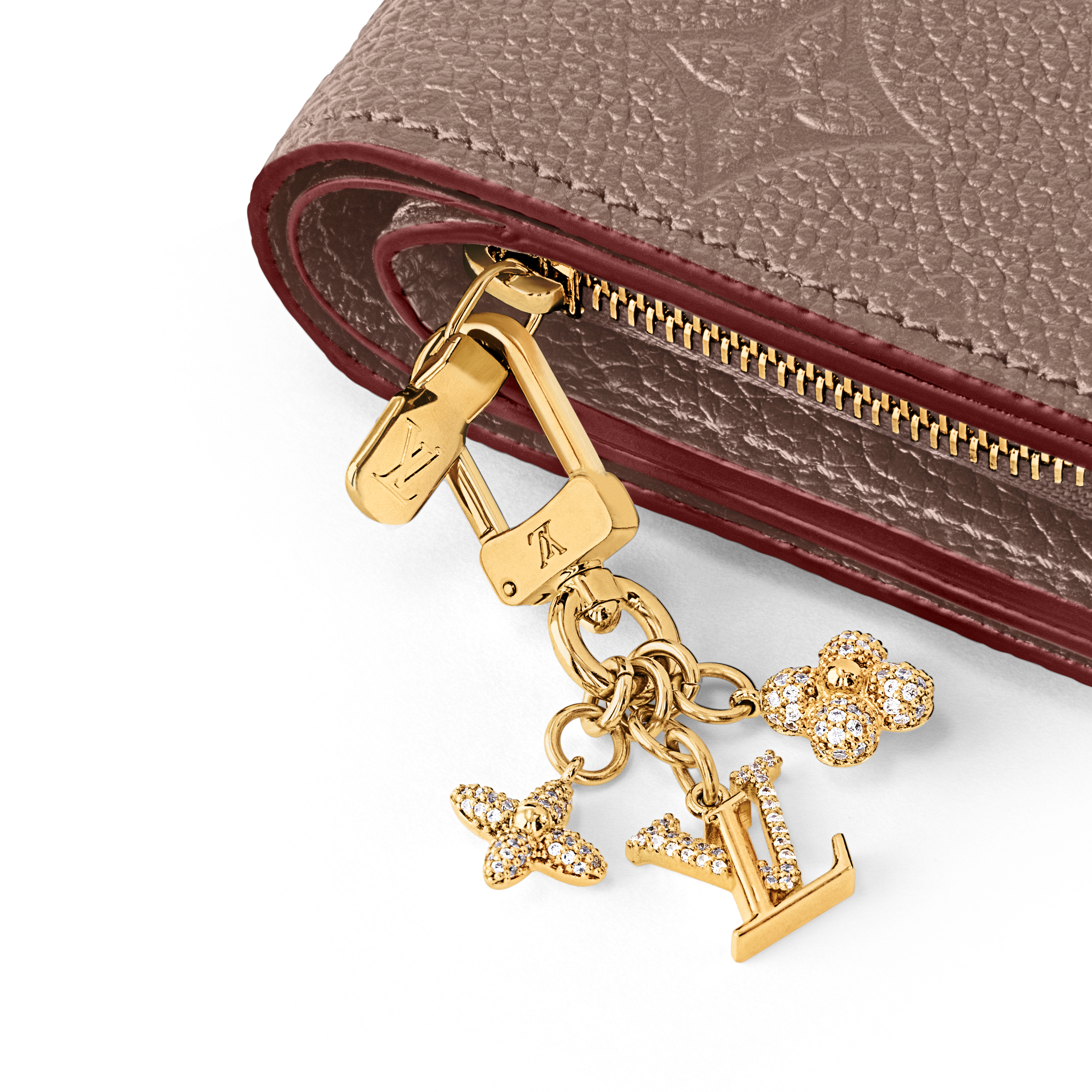 Móc Khóa Micro Charms LV Iconic . in Đồ Nữ