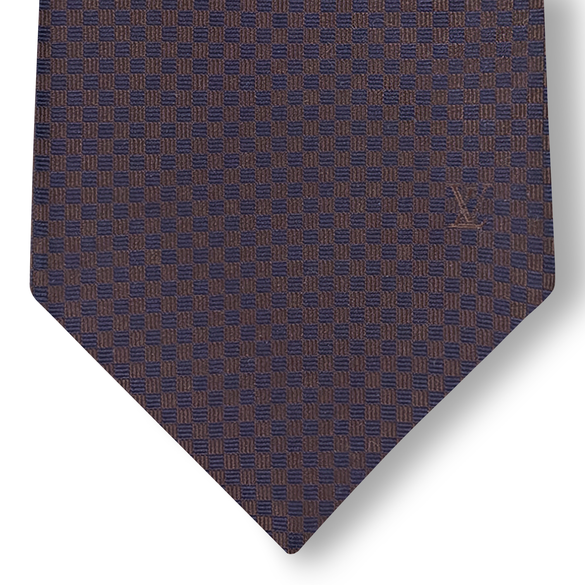 Cà Vạt Micro Damier . in Đồ Nam