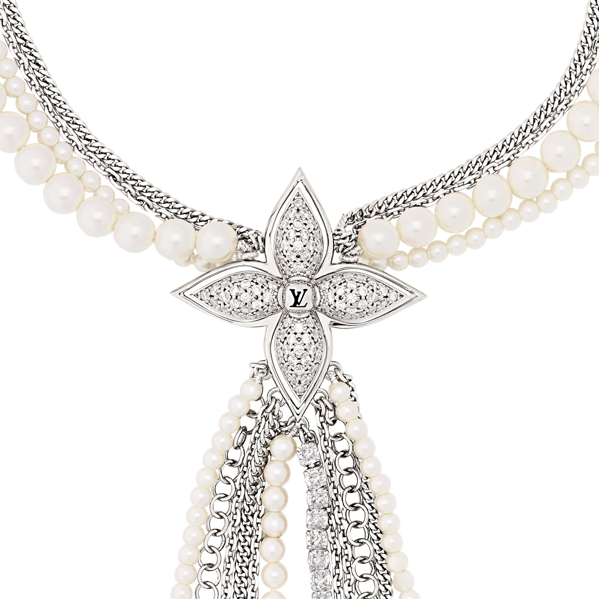 Vòng Cổ Midnight Flower . in Đồ Nữ