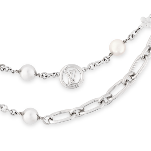 Phụ Kiện Treo Túi Midnight Pearl Chain . in Đồ Nữ's Phụ kiện Móc khóa và Phụ kiện treo túi collections by Louis Vuitton (Thu phóng sản phẩm)