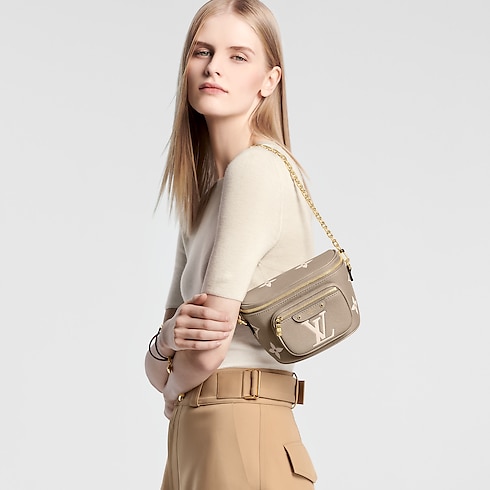 Túi Mini Bumbag Da Bicolor Monogram Empreinte in Đồ Nữ's Túi ví đa năng và Phụ kiện bằng da Túi nhỏ collections by Louis Vuitton (Thu phóng sản phẩm)