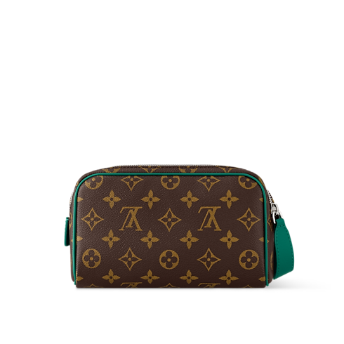 Túi Mini Dopp Kit Monogram Macassar in Đồ Nam's Du lịch Phụ kiện du lịch collections by Louis Vuitton (Thu phóng sản phẩm)