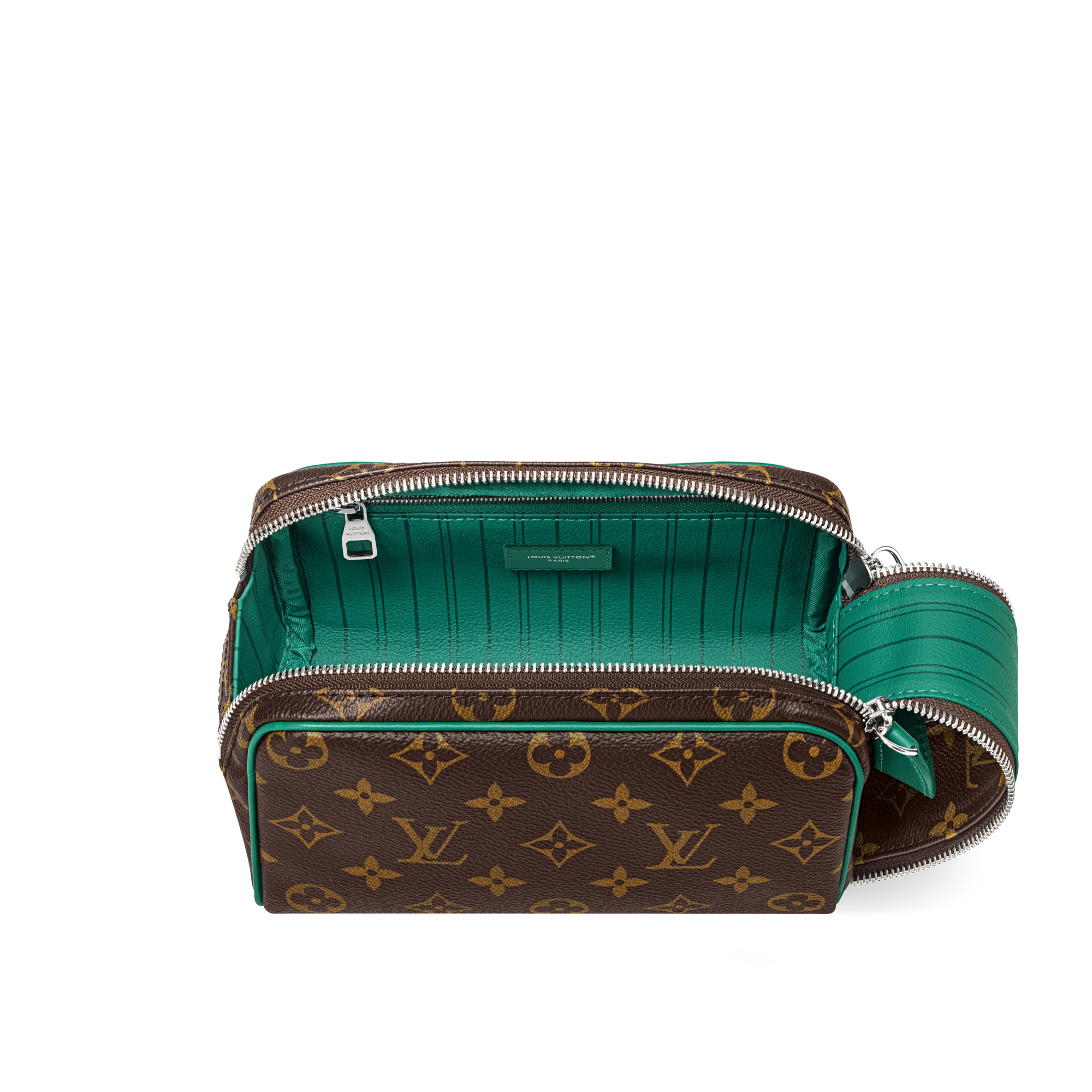 Túi Mini Dopp Kit Monogram Macassar in Đồ Nam
