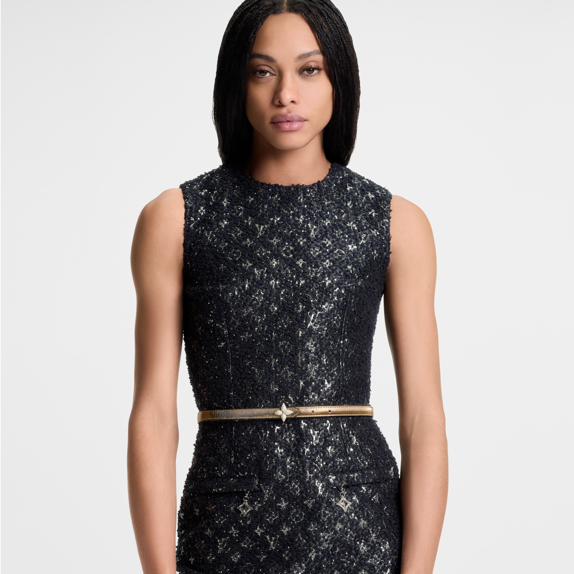 Thắt Lưng Hai Mặt Mini Flowergram 15MM  in Đồ Nữ