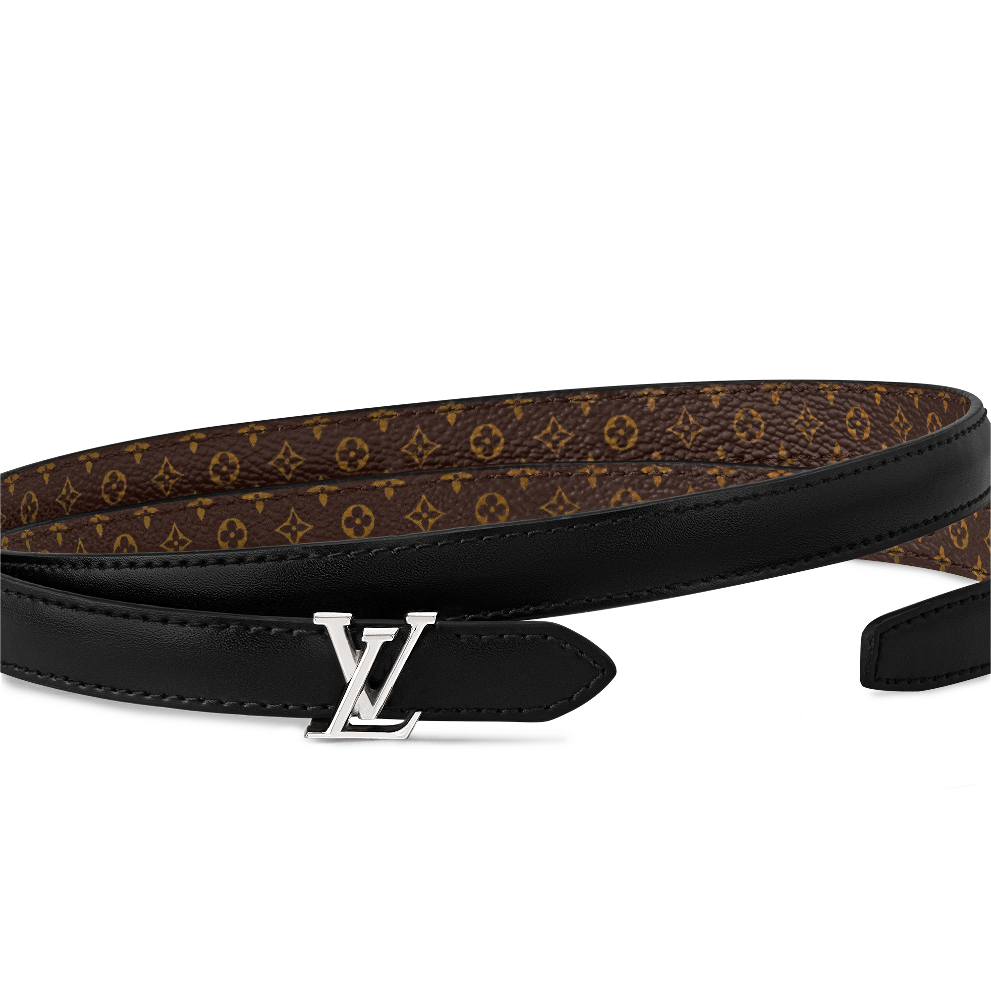 Thắt Lưng Hai Mặt Mini LV 15MM  in Đồ Nữ