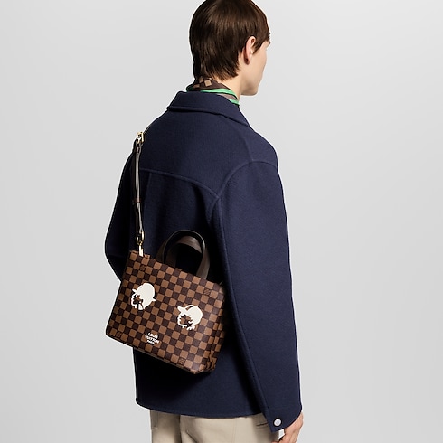 Túi Mini Shopper Tote Damier Ebene Canvas in Túi và Phụ kiện bằng da's Túi xách nam Mới nhất collections by Louis Vuitton (Thu phóng sản phẩm)