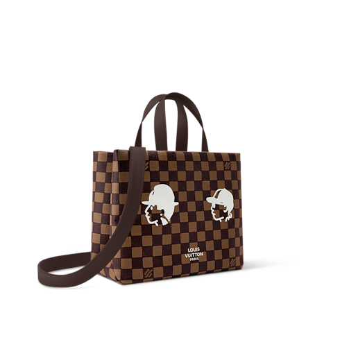 Túi Mini Shopper Tote Damier Ebene Canvas in Túi và Phụ kiện bằng da's Túi xách nam Mới nhất collections by Louis Vuitton (Thu phóng sản phẩm)