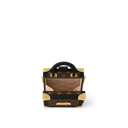 Túi Dạng Hộp Mini Square Trunk Acanto Monogram Macassar in Les Extraordinaires's Rương Thiết kế theo mùa collections by Louis Vuitton (Thu phóng sản phẩm)