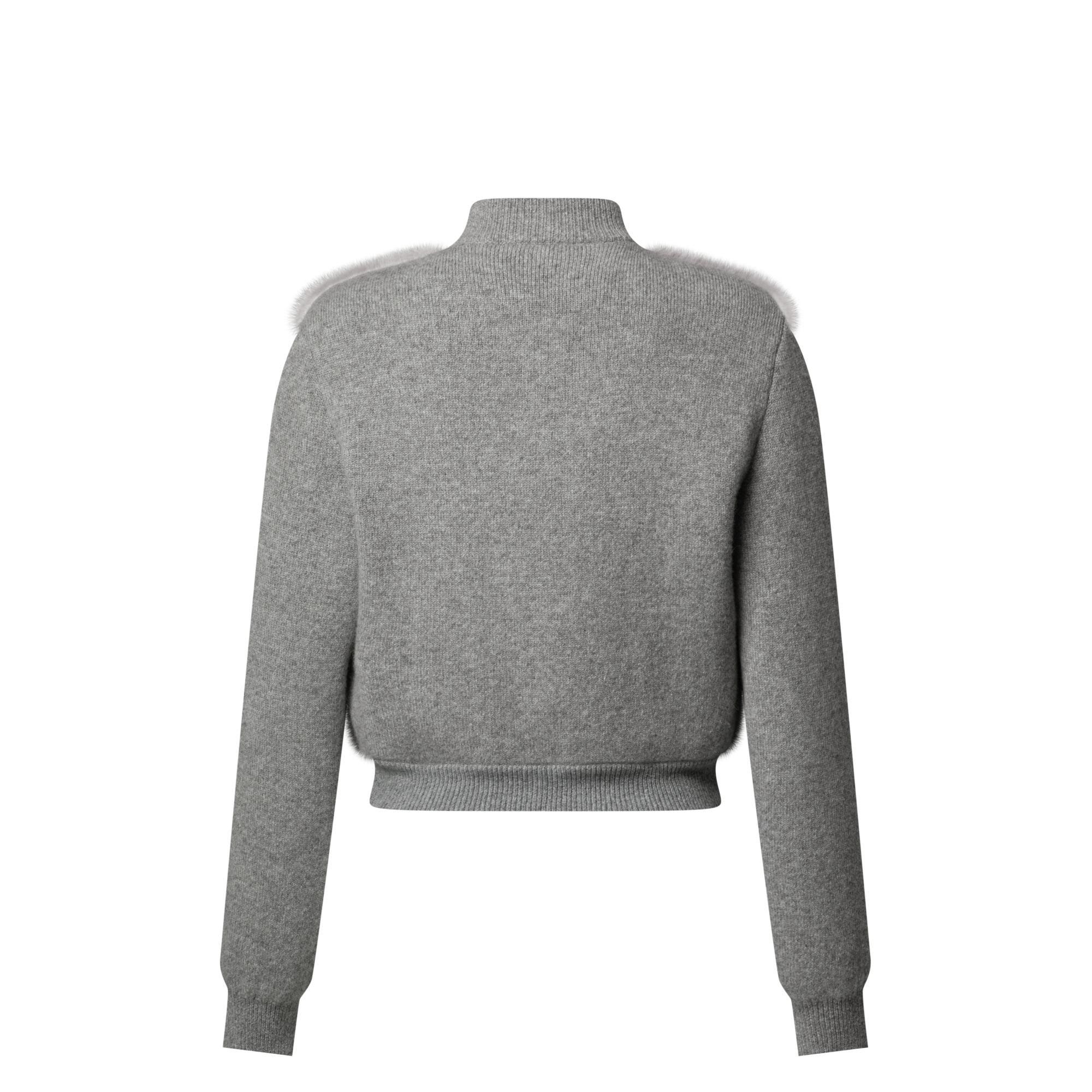 Mink Bomber Jacket W/ Knit  in Đồ Nữ
