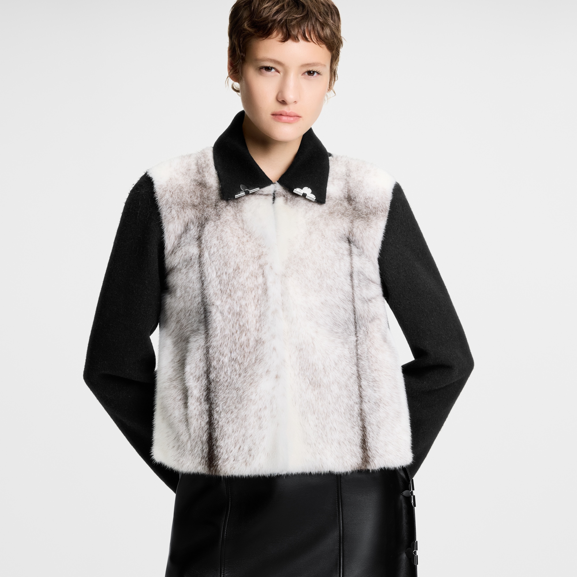 Mink Jacket Cachemire Mix Cachemire  in Đồ Nữ
