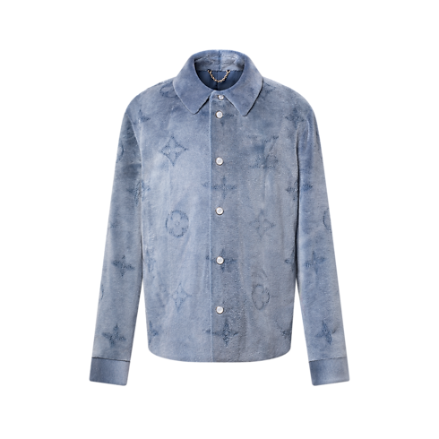 Áo Sơ Mi Dáng Rộng in Đồ Nam's Trang phục Áo khoác ngoài collections by Louis Vuitton (Thu phóng sản phẩm)