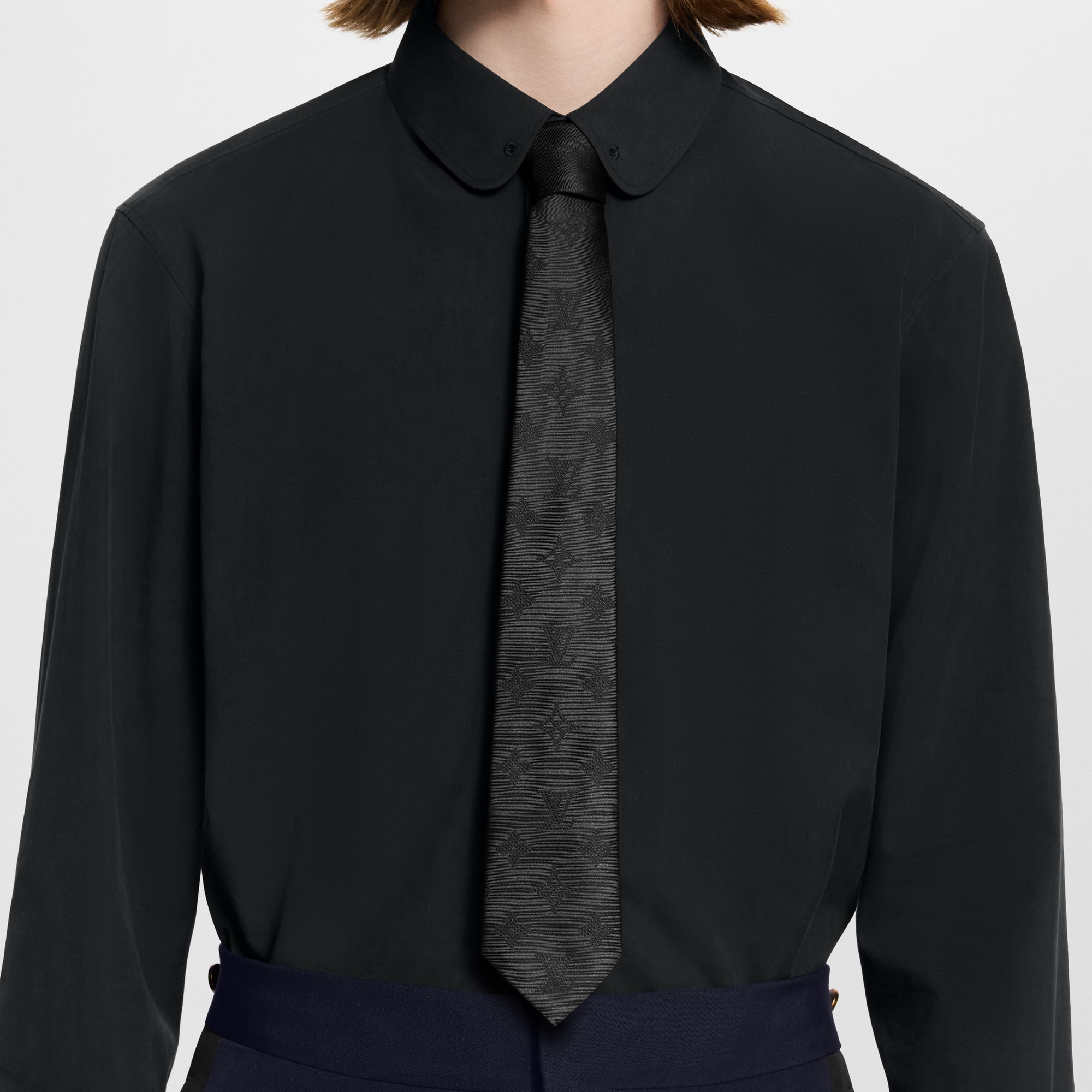 Cà Vạt Monogram 3D . in Đồ Nam