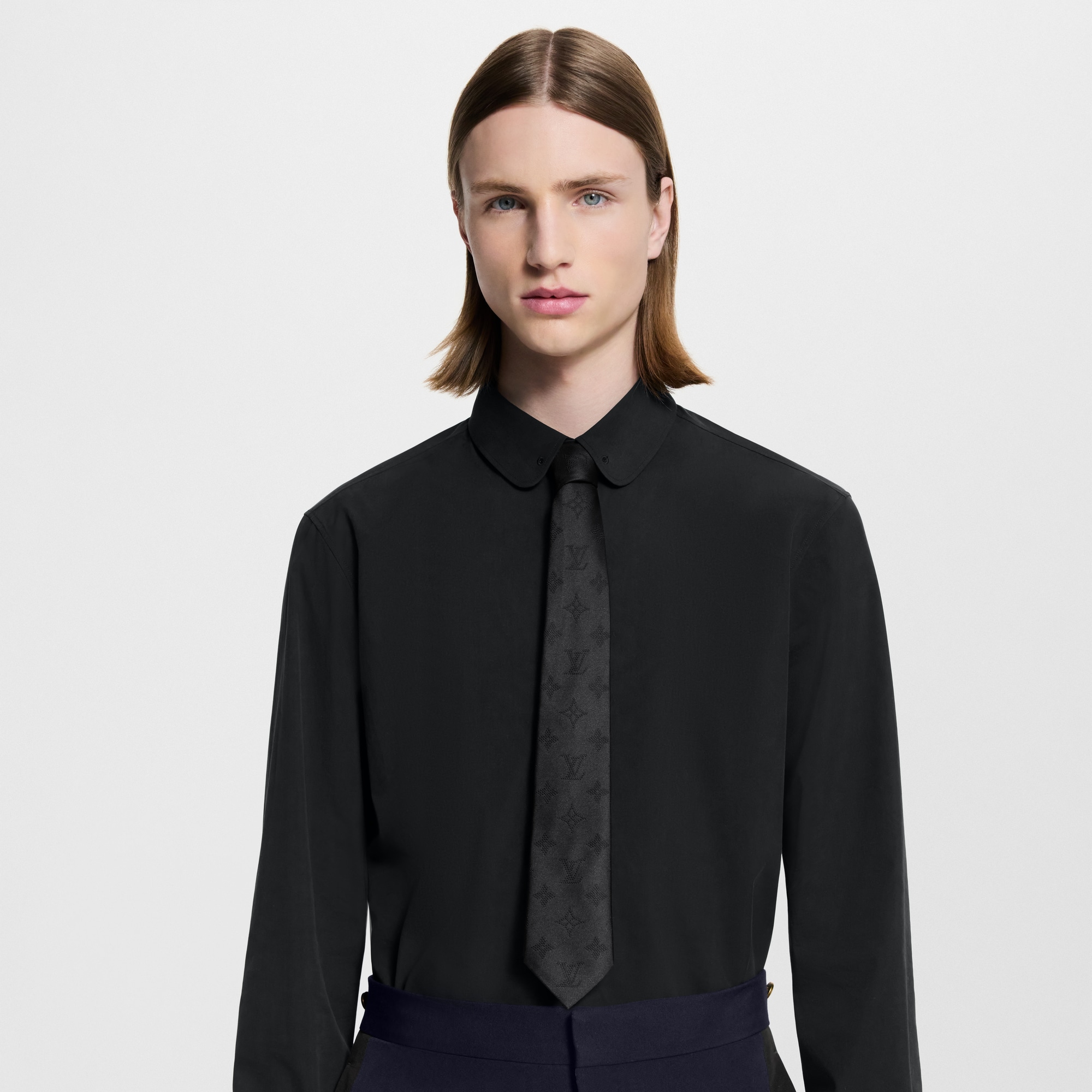 Cà Vạt Monogram 3D . in Đồ Nam