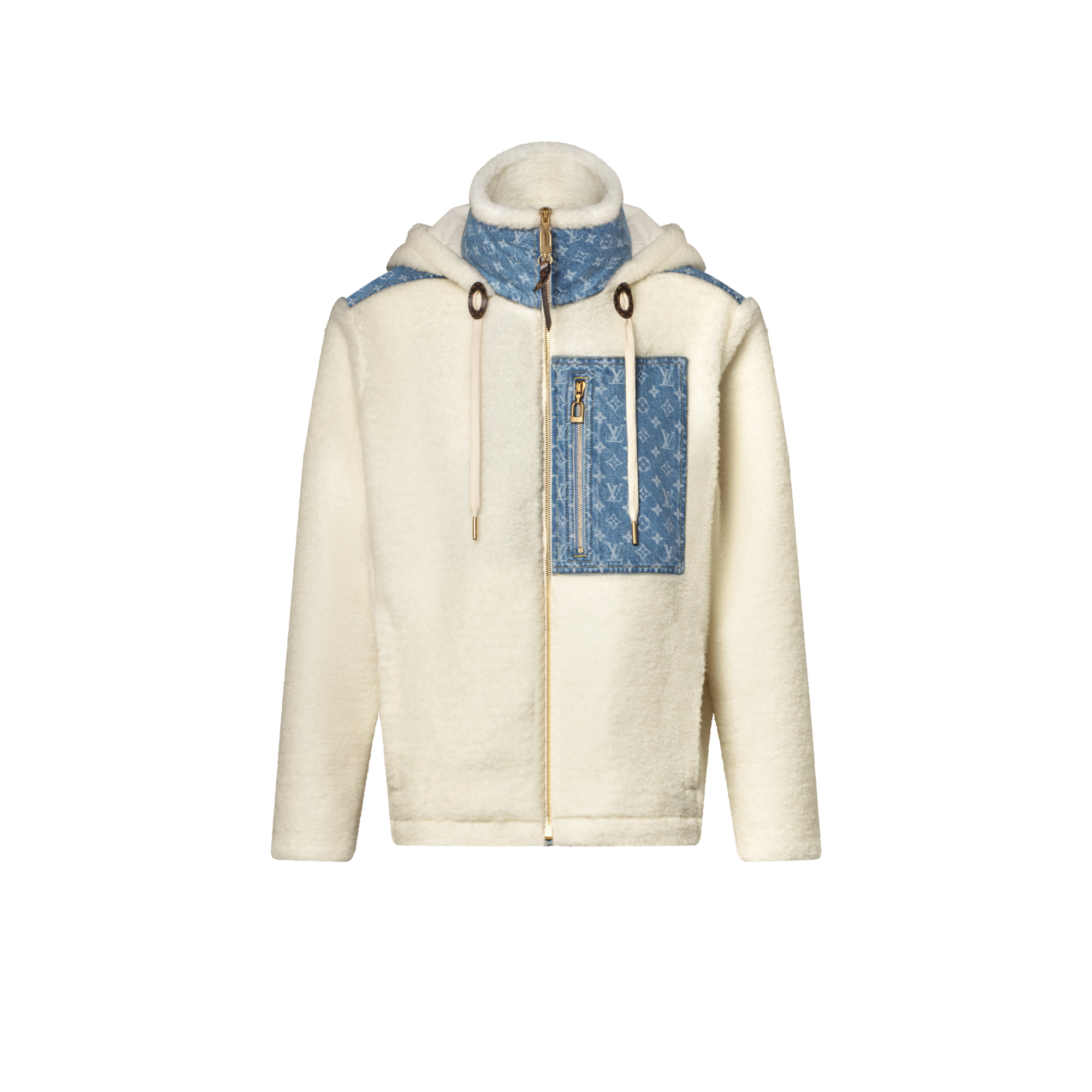 Monogram Accent Fleece Jacket  in Đồ Nữ