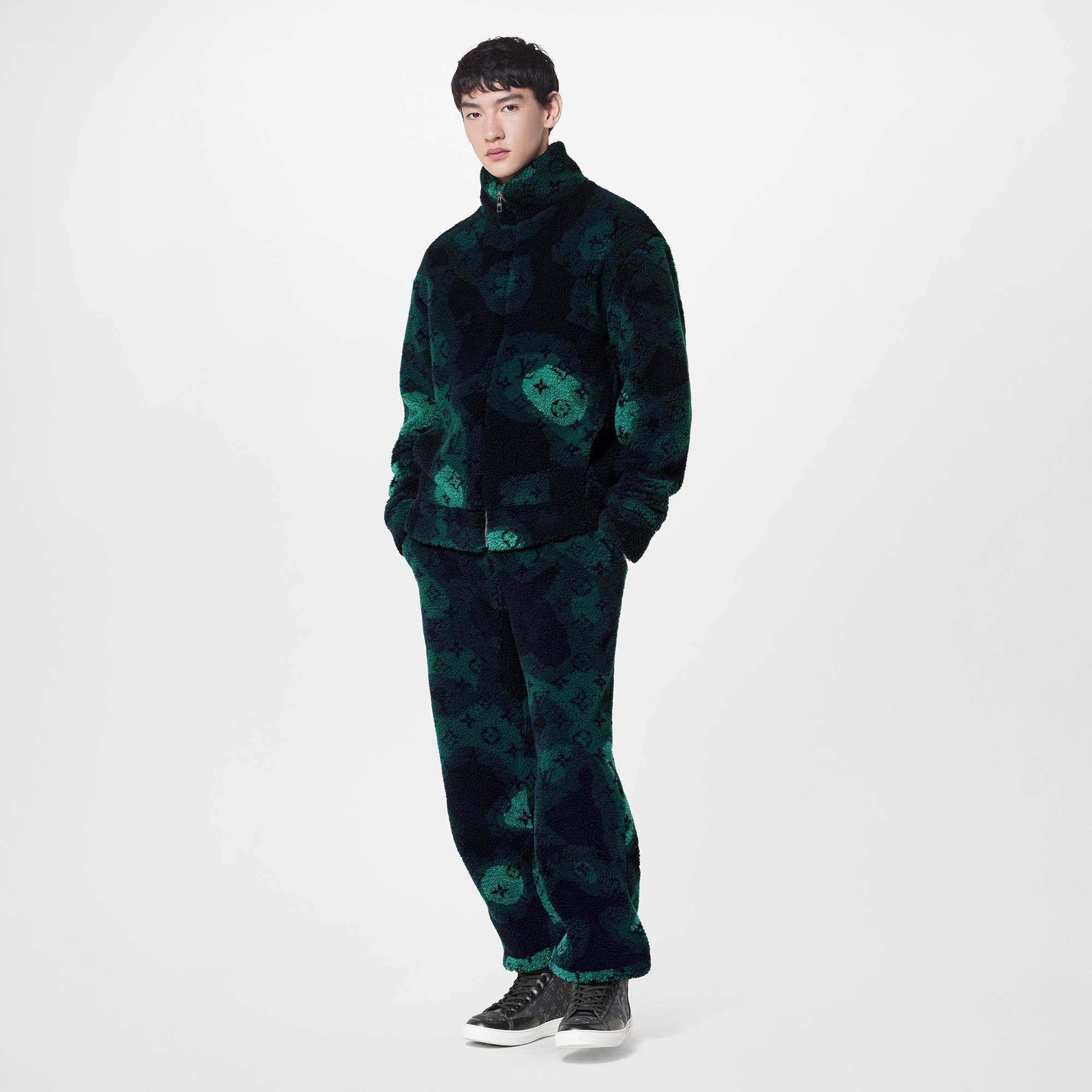 Áo Khoác Họa Tiết Monogram Camo  in Đồ Nam
