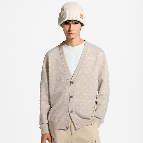 Monogram Cardigan in Đồ Nam's Trang phục Tất cả Trang phục collections by Louis Vuitton (Thu phóng sản phẩm)