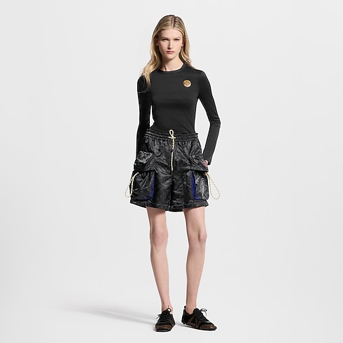 Quần Ngắn Họa Tiết Monogram in Đồ Nữ's Trang phục Váy và Quần ngắn collections by Louis Vuitton (Thu phóng sản phẩm)