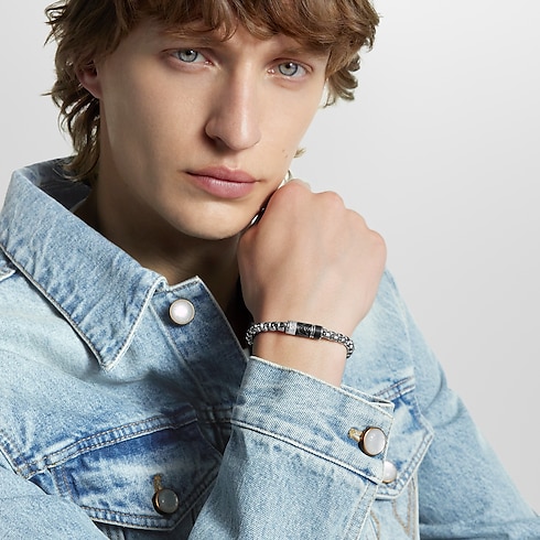 Vòng Tay Monogram Chain . in Đồ Nam's Trang sức thời trang Vòng tay collections by Louis Vuitton (Thu phóng sản phẩm)