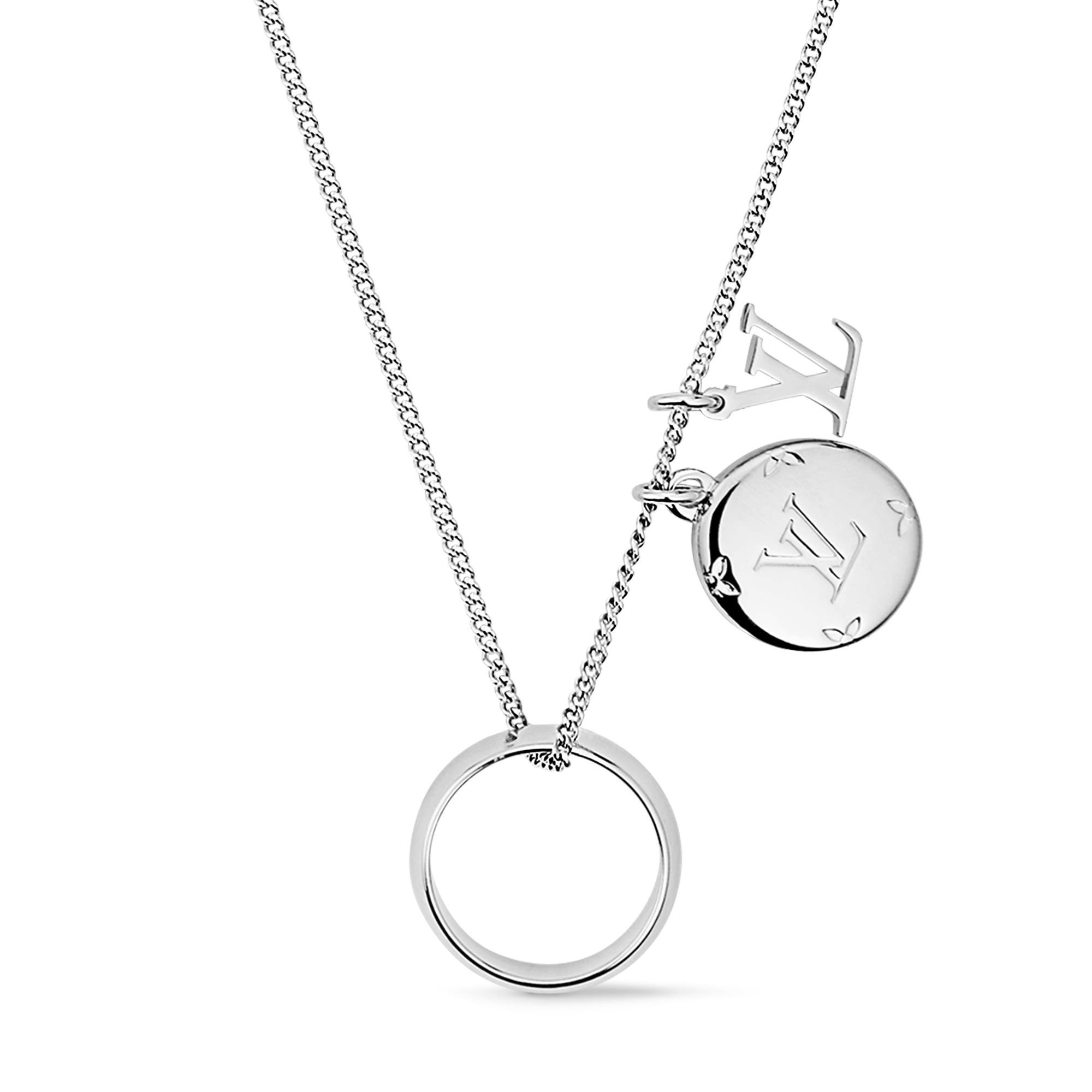 Vòng Cổ Monogram Charms . in Đồ Nam