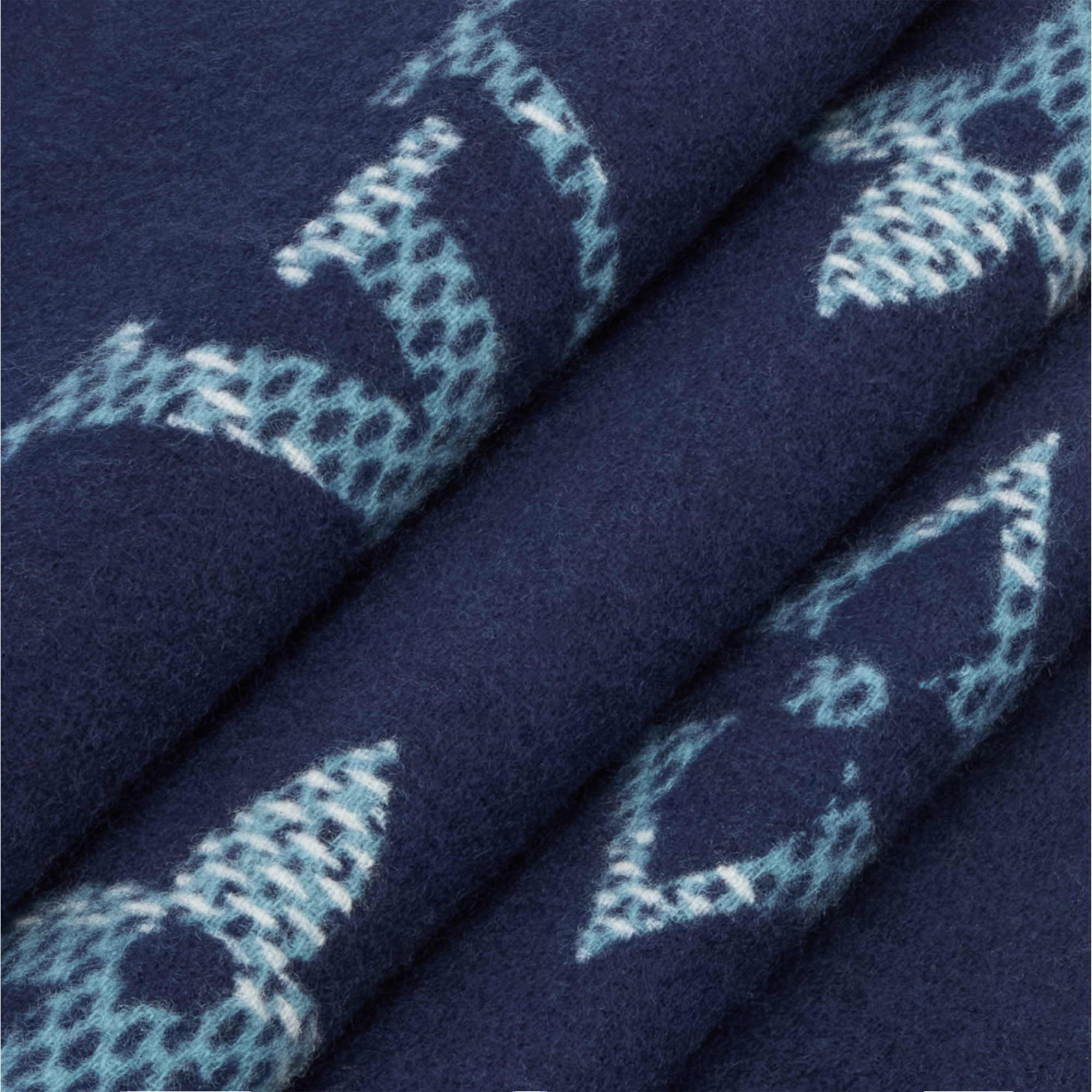 Khăn Quàng Monogram Check . in Đồ Nam