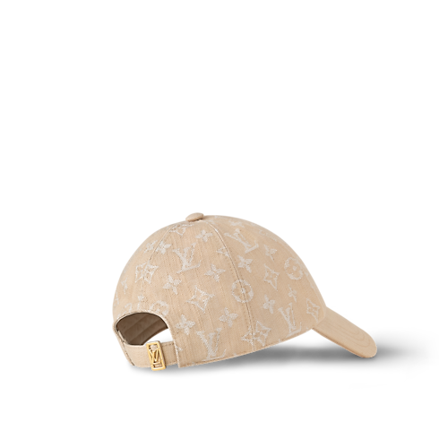 Mũ Lưỡi Trai Monogram Denim . in Đồ Nữ's Phụ kiện Mũ và Găng tay collections by Louis Vuitton (Thu phóng sản phẩm)