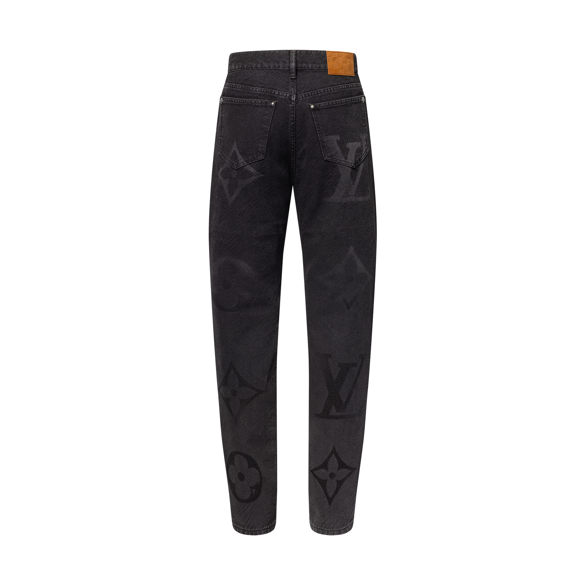 Quần Jean Họa Tiết Monogram  in Đồ Nam