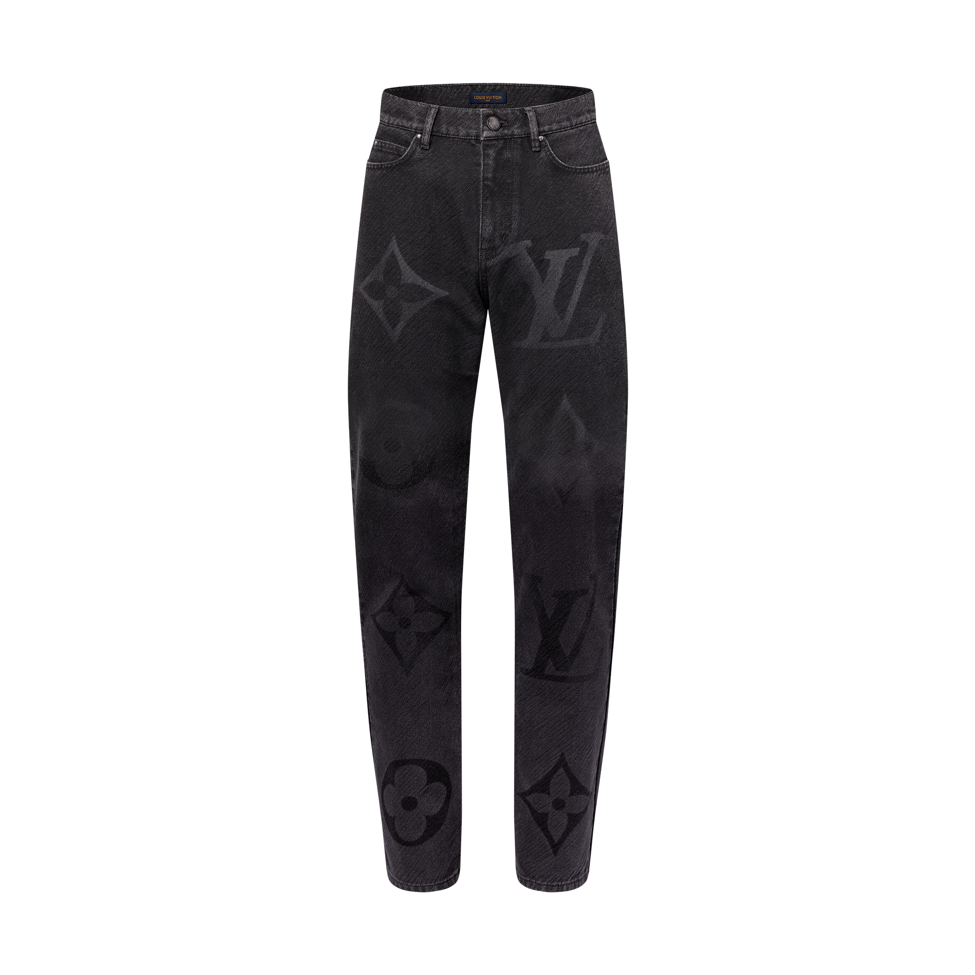 Quần Jean Họa Tiết Monogram  in Đồ Nam