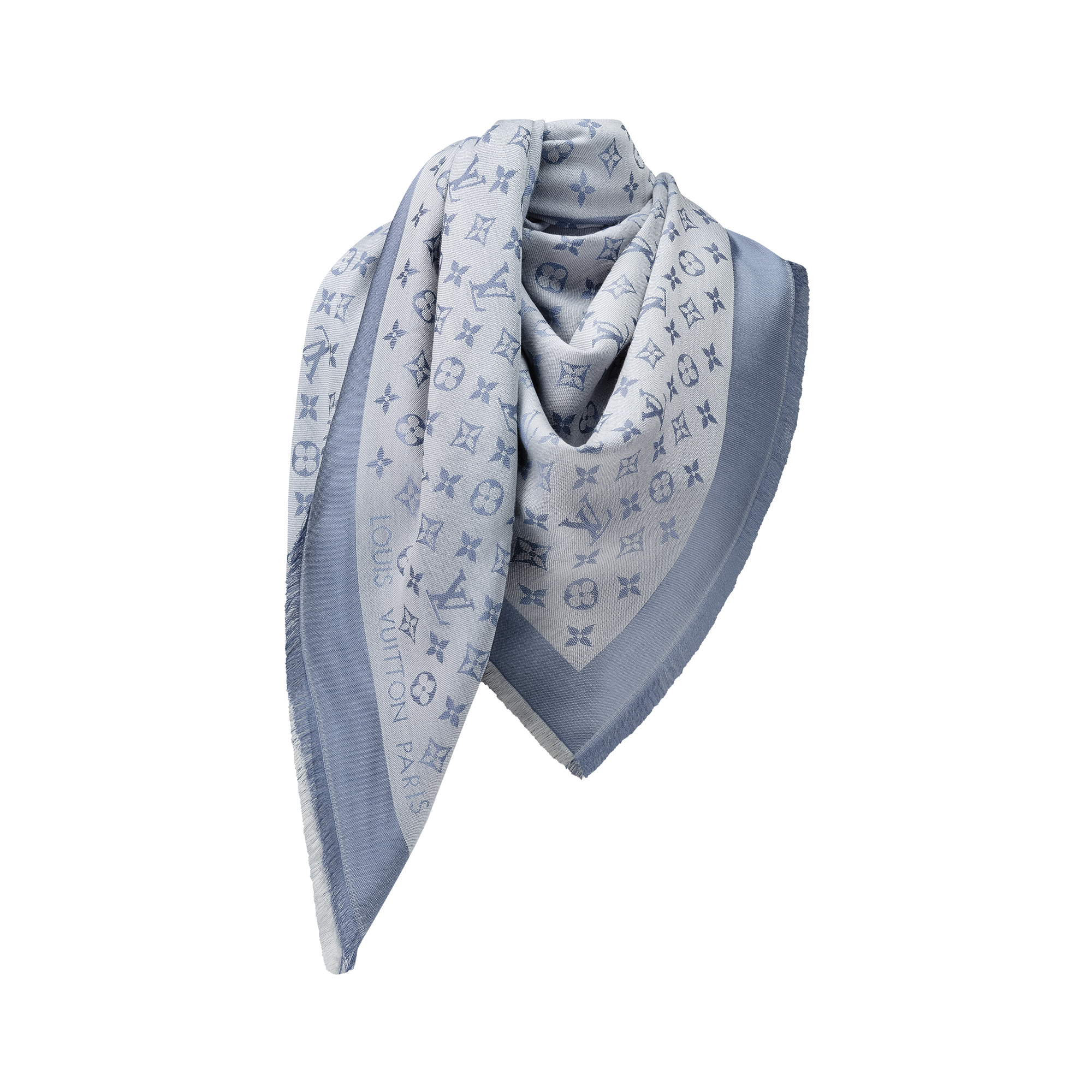 Khăn Choàng Monogram Denim . in Đồ Nữ