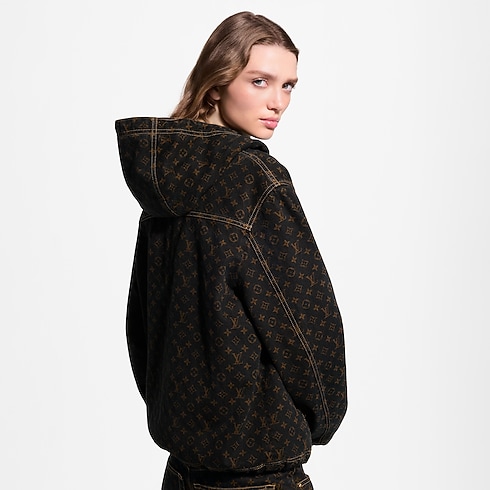 Áo Khoác Denim in Đồ Nữ's Trang phục Áo khoác ngoài collections by Louis Vuitton (Thu phóng sản phẩm)