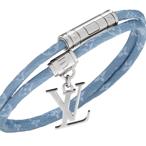 Vòng Tay Monogram Double Tour Taigarama in Đồ Nam's Trang sức thời trang Vòng tay collections by Louis Vuitton (Thu phóng sản phẩm)