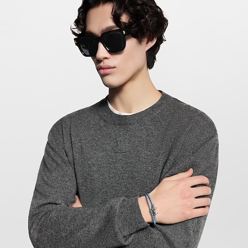 Vòng Tay Monogram Double Tour Taigarama in Đồ Nam's Trang sức thời trang Vòng tay collections by Louis Vuitton (Thu phóng sản phẩm)