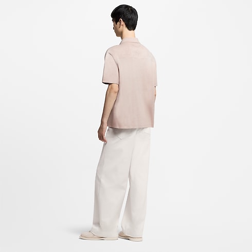 Áo Sơ Mi Dệt Kim in Đồ Nam's Trang phục Áo sơ mi collections by Louis Vuitton (Thu phóng sản phẩm)