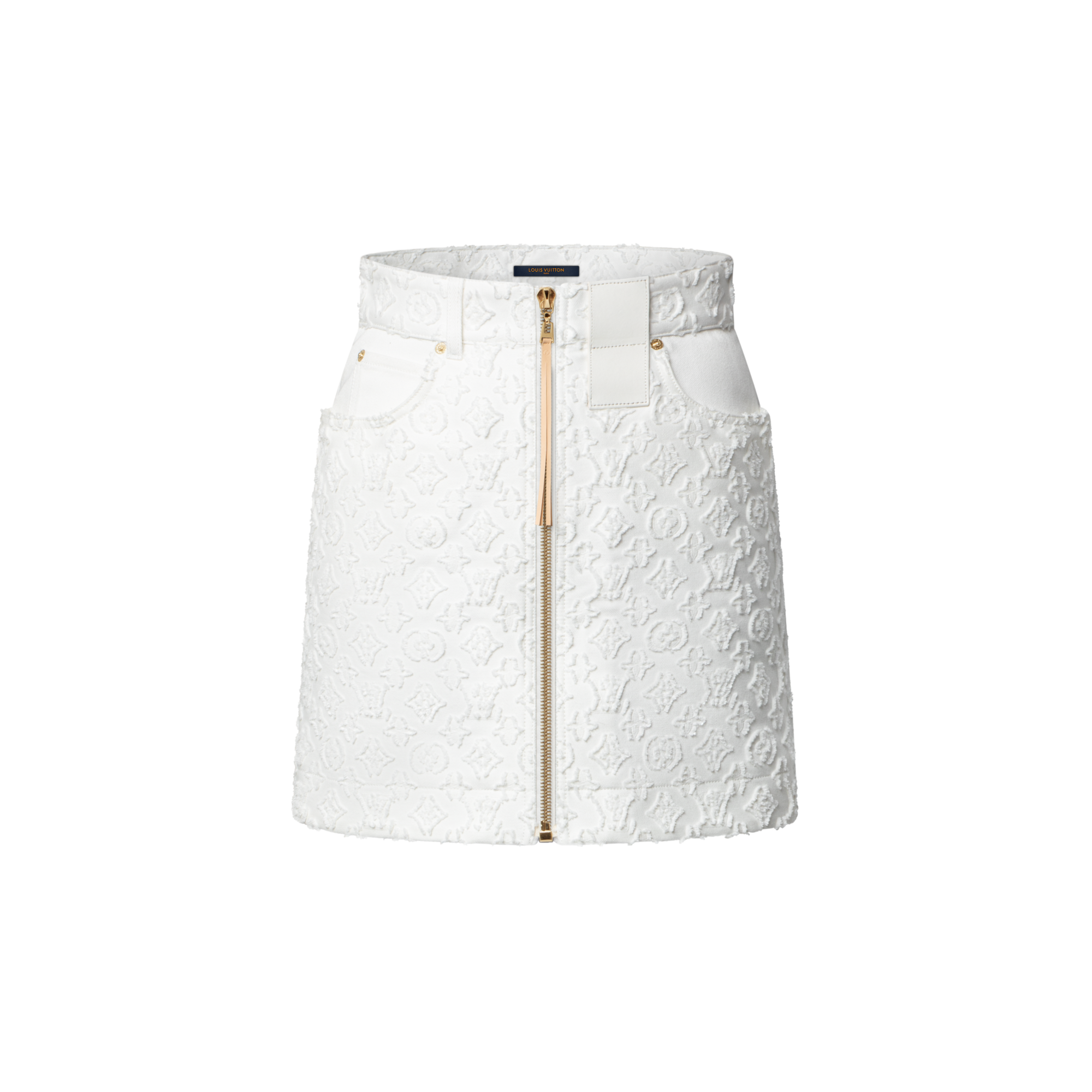 Váy Denim Họa Tiết Monogram  in Đồ Nữ