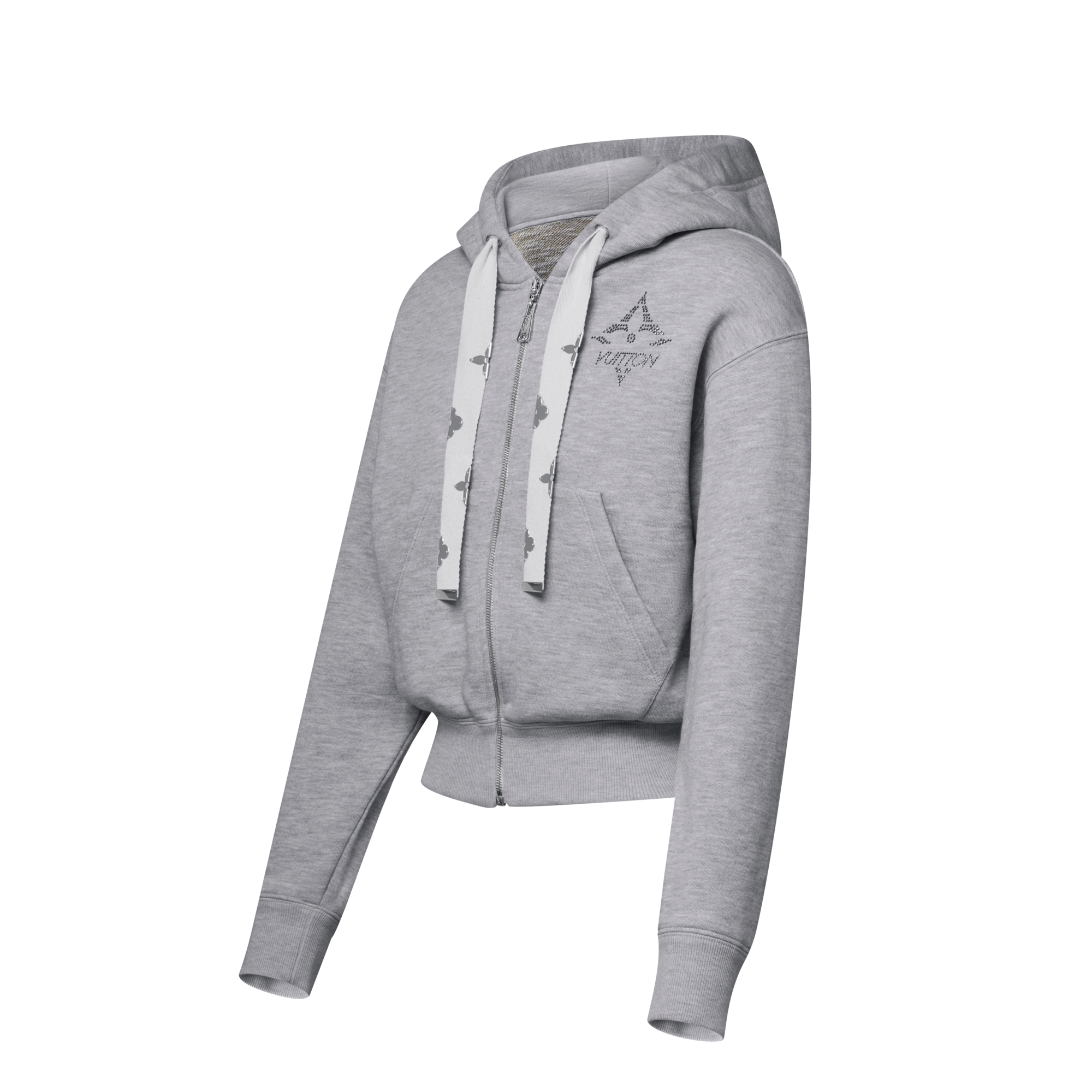 Monogram Flower Accent Hoodie  in Đồ Nữ