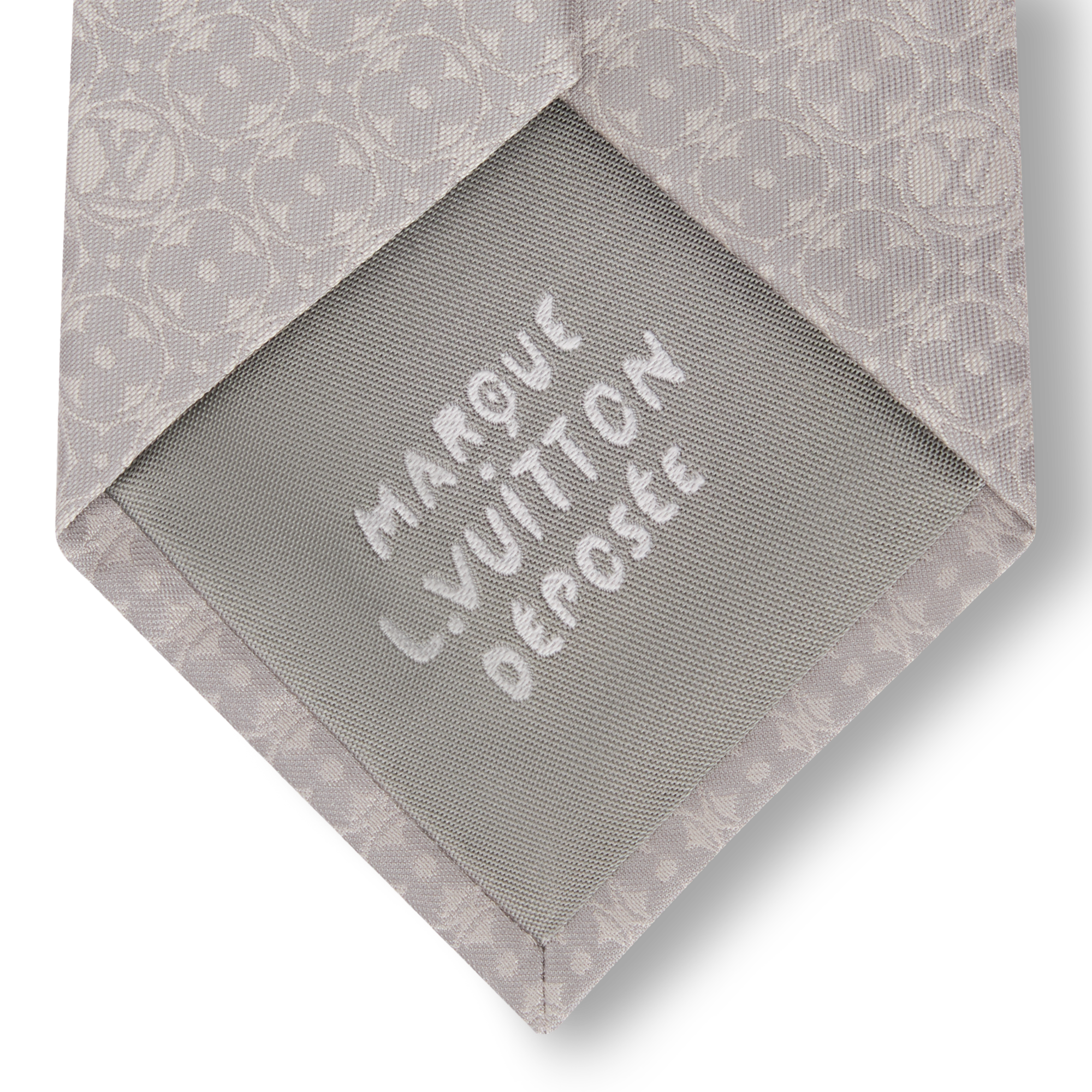 Cà Vạt Monogram Flower . in Đồ Nam