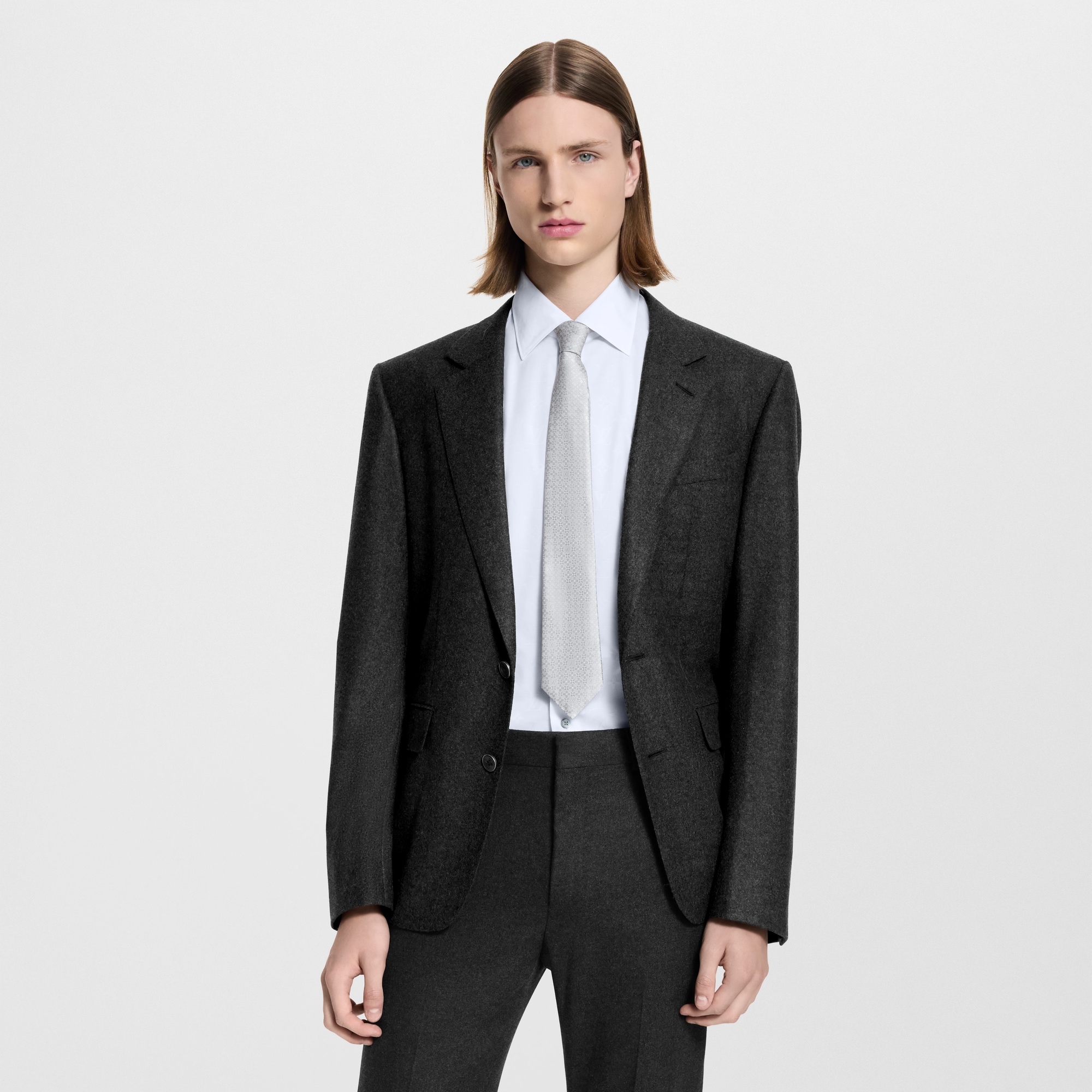 Cà Vạt Monogram Flower . in Đồ Nam