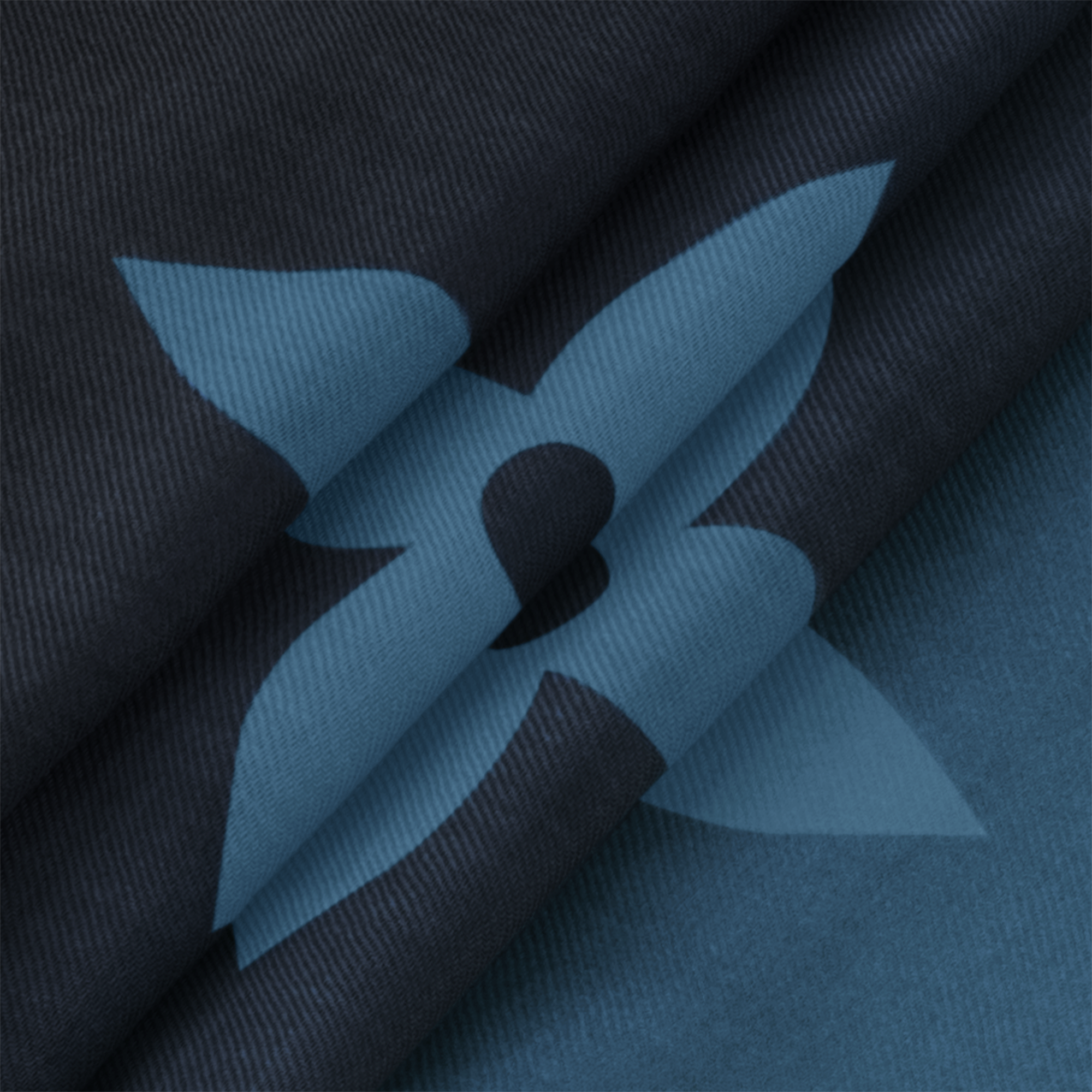 Khăn Choàng Monogram Gradient . in Đồ Nam