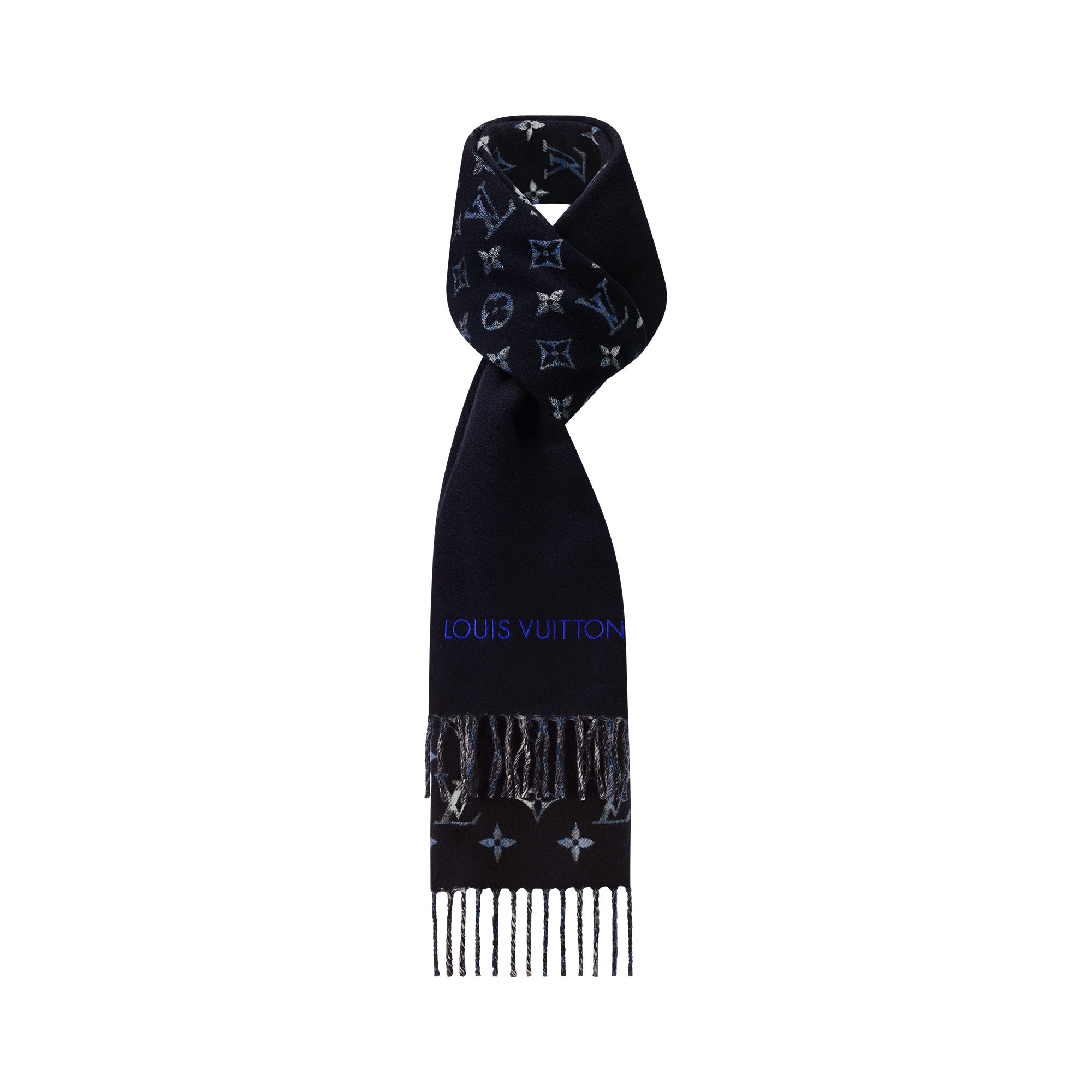 Khăn Quàng Monogram Gradient Tartan City . in Đồ Nam