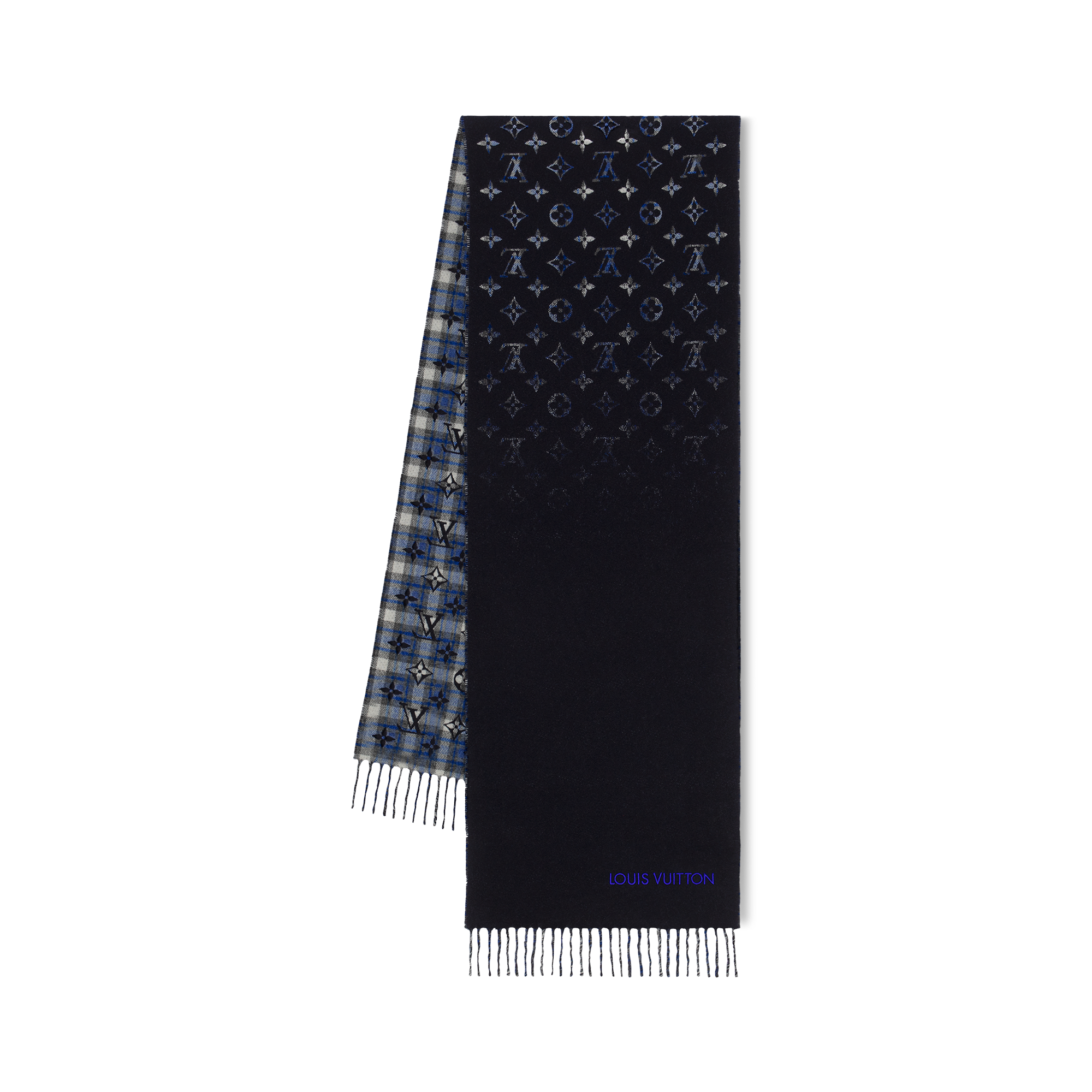 Khăn Quàng Monogram Gradient Tartan City . in Đồ Nam