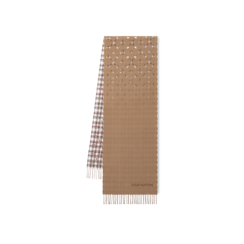 Khăn Quàng Monogram Gradient Tartan . in Đồ Nam's Phụ kiện Khăn quàng collections by Louis Vuitton (Thu phóng sản phẩm)