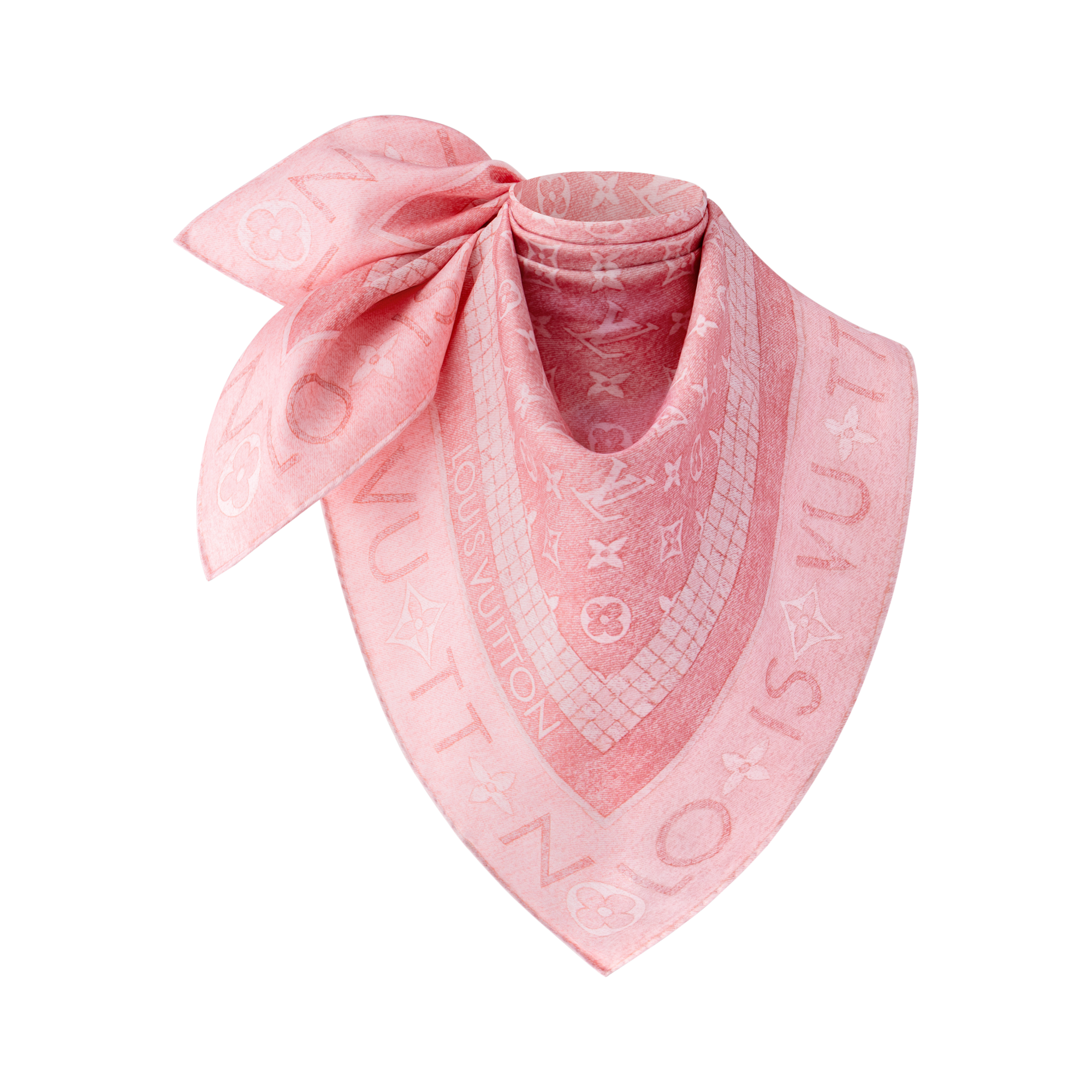 Khăn Lụa Vuông Monogram Infinity Denim 90 . in Đồ Nữ