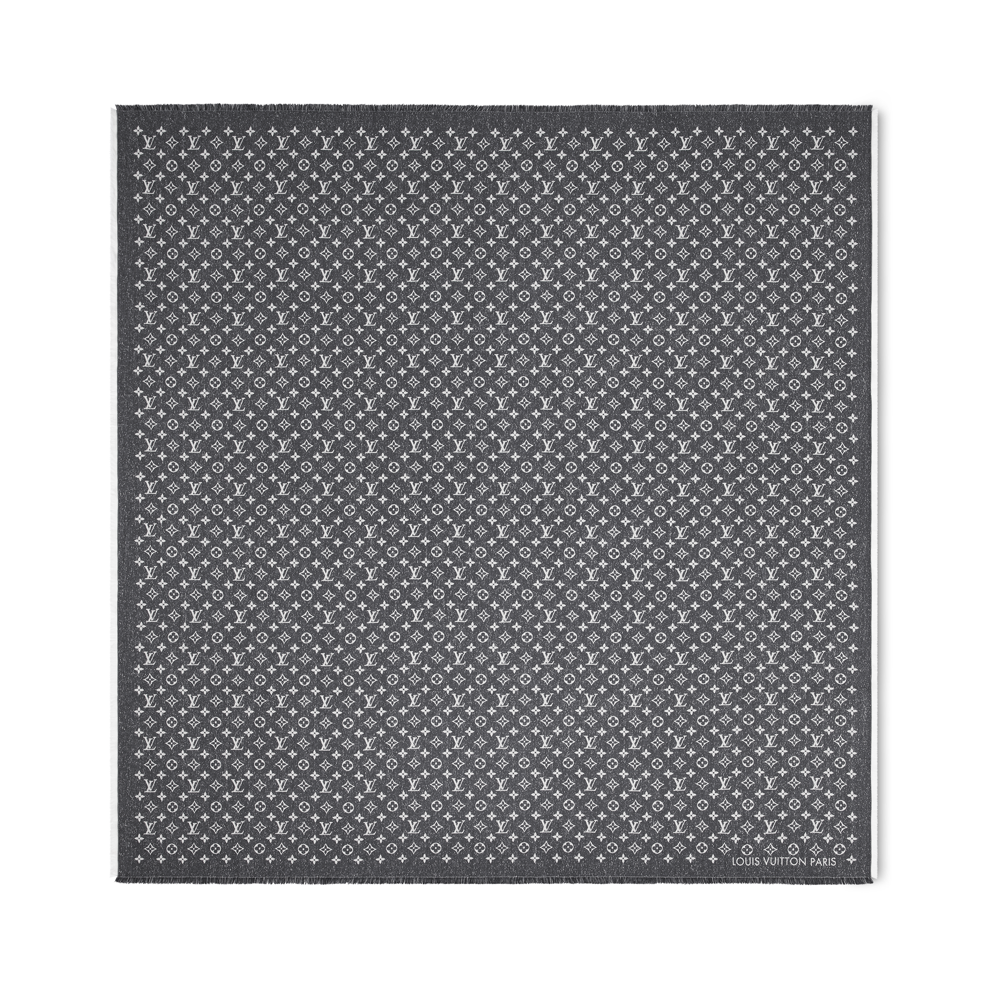 Khăn Choàng Họa Tiết Monogram . in Đồ Nữ