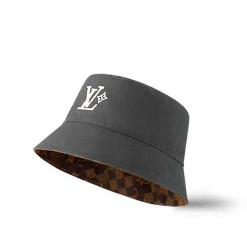 Mũ Hai Mặt Monogram Landscape Bucket . in Đồ Nam's Phụ kiện Mũ, mũ len và Găng tay collections by Louis Vuitton (Thu phóng sản phẩm)