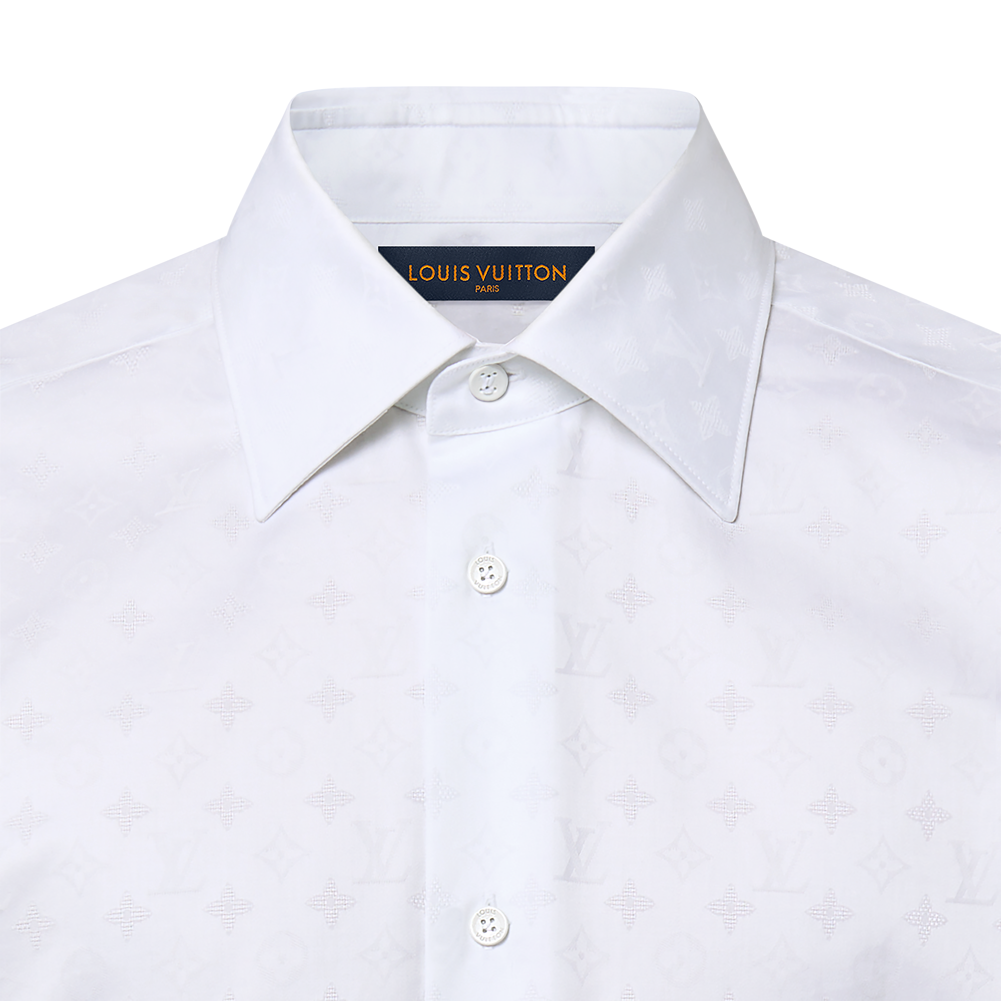 Áo Sơ Mi Họa Tiết Monogram  in Đồ Nam